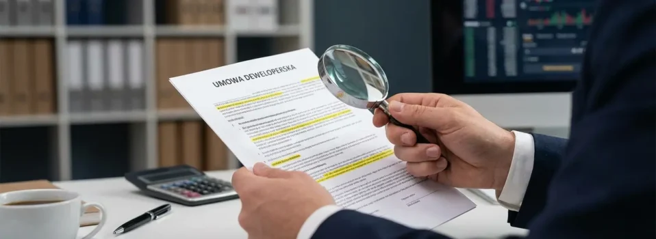 Umowa deweloperska - 5 klauzul niedozwolonych, na które musisz uważać przed podpisaniem